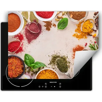 Obraz Ochranná podložka pod indukční varnou desku dekorativní, rolovací do kuchyně, potisk 70x52 cm wm0201