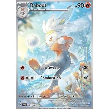 Karetní hra Pokémon SCR 147/142 Raboot - Stellar Crown