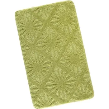 Koupelnová předložka Brotex Paprsky zelené předložka 60x100cm