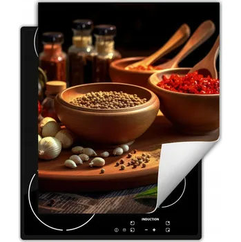 Obraz Ochranná podložka pod indukční varnou desku dekorativní, rolovací do kuchyně, potisk 45x52 cm wm0235