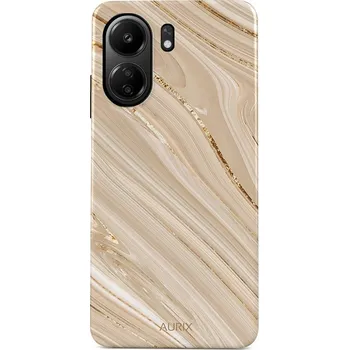 Pouzdro na mobilní telefon Kryt Xiaomi Redmi 13C AURIX pevný Golden Sands (obal neboli pouzdro na Xiaomi Redmi 13C)