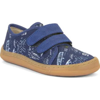 Dětská móda Froddo barefoot tenisky G1700379-28 Blue Electric 22