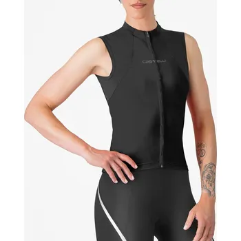 cyklistický dres Castelli dres bez rukávů Sleeveless W M černá - 10 % pro přihlášené BFEXTRA10