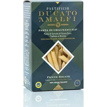 Ducato d'Amalfi - Pasta di Gragnano IGP- Penne Rigate 500g (Ducato d'Amalfi - Pasta di Gragnano IGP- Penne Rigate 500g)