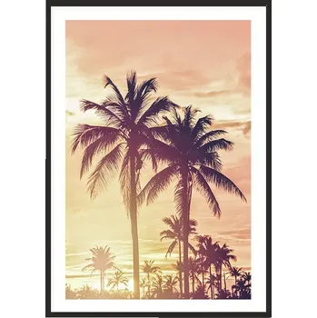 Obraz OBRAZ PLAKÁT V RÁMU 53x73 cm Boho P2188