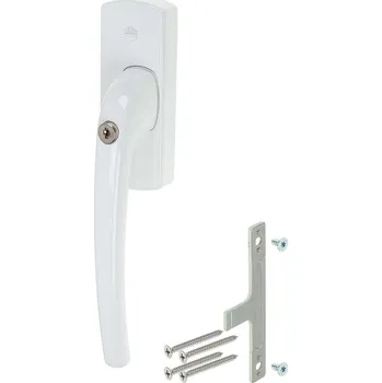 Dveřní kování MACO SKB-Z klika zamykací pro posuvné dveře Barva: stříbrná, Provedení: pravé