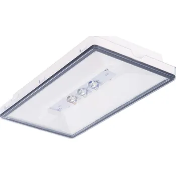 Průmyslové svítidlo Nouzové svítidlo VELLA LED 12W SOH 600 SA 1H AT IP65, bílé