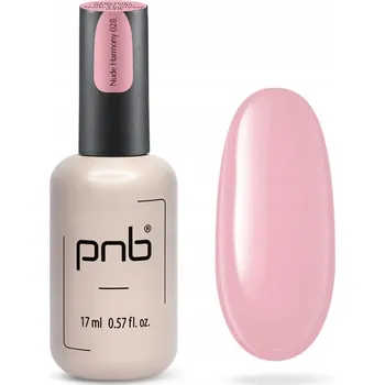 Lak na nehty Stavební gel na nehty PNB UV/LED Strong Iron Gel 028 Nude Harmony 17 ml