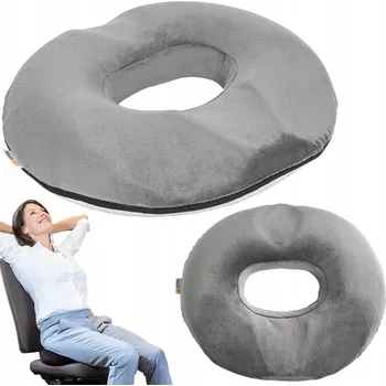 Polštář ORTOPEDICKÝ POLŠTÁŘ PRO SEDĚNÍ PROFILOVANÝ PAMĚŤOVÁ PĚNA NA KŘESLO ŽIDLI