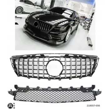 Posilovač řízení Mřížka chladiče Mercedes W218 CLS 11-14 Panamericana AMG Černá/Chrom