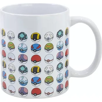 STOR Hrneček keramický Pokeballs 325 ml
