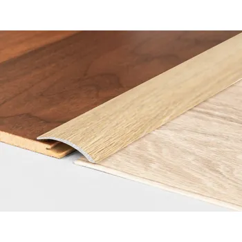 Podlahová lišta Profilteam přechodová lišta samolepící vyrovnávací 41x1000 Dub drásaný P301