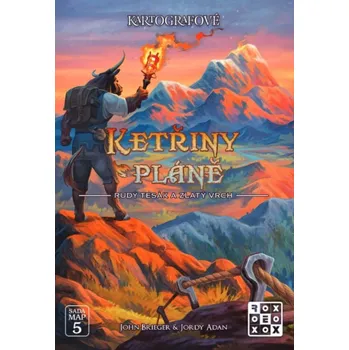 Desková hra Rexhry Kartografové: Sada map 5 - Ketřiny pláně: Rudý tesák a zlatý vrch