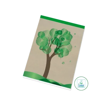 Blok Poznámkový blok A5, eco - čtverečkovaný [50 listů]