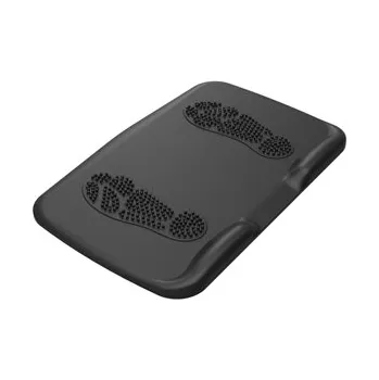 Podložka, pod nohy, pro práci vestoje, masážní, protiskluzová, černá, polyuretan, DOPRODEJ