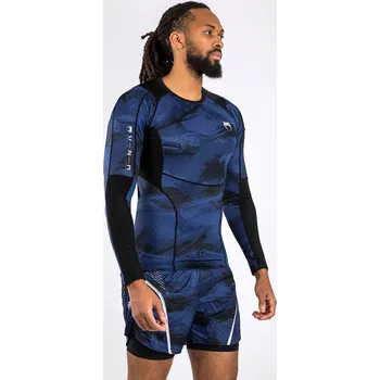 Potápěčské vybavení Rashguard VENUM Electron DL.rukáv 3.0 - modrý XXL