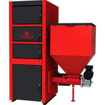 Kotel Klimosz LE EKO 25 (Ocelový kotel se zásobníkem - retortový hořák)