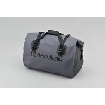 Zavazadlo na motocykl vodotěsný vak, HenlyBegins (šedý, objem 60 l)