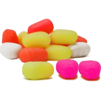 Umělá nástraha Nástraha - umělá mega kukuřice - plovoucí 10ks barva fluo červená, 10x13mm