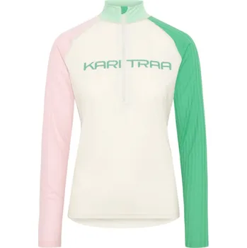 Triko KARI TRAA Women Ella Baselayer Halfzip Barva: Bjerk, Velikost: L