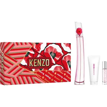 Dámský parfém Kenzo Flower By Kenzo Poppy Bouquet - EDP 100 ml + tělové mléko 75 ml + EDP 10 ml (plnitelná) + 2 měsíce na vrácení zboží