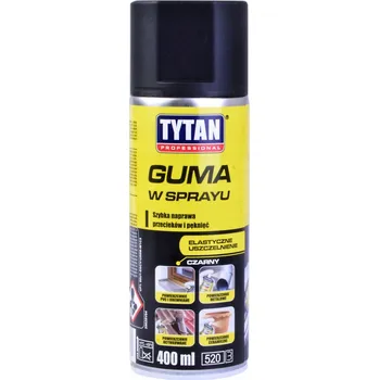 Tytan Tekutá guma ve spreji černá 400 ml