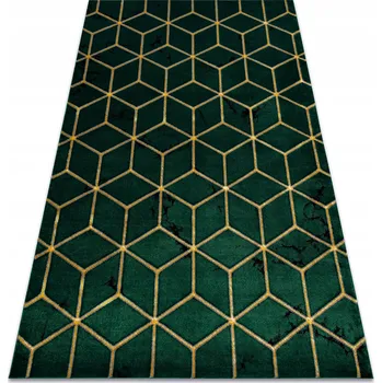 Koberec STYLOVÝ KOBEREC 80x150 cm lahvově zeleň #AF478