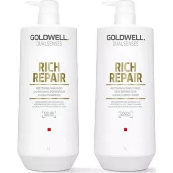 Šampon Goldwell Dualsenses Rich Repair regenerační šampon a kondicionér pro poškozené vlasy 2000 ml