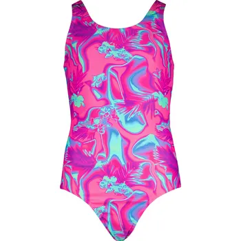 Dívčí plavky Dětské plavky 4F 4FJWSS25USWSF099 MULTICOLOUR 1 ALLOVER 158-164