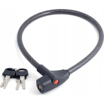 Zámek na kolo Zámek lanka Author ACL-59 12x65 na klíč, černý