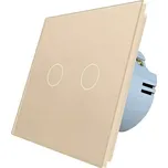 WELAIK skleněný dotykový vypínač kompletní ř.5- ivory creme