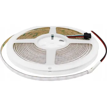 LED páska LED pásek RGB COB MAGIC digitální WS2812 5V 5mm 160LED/m 5m