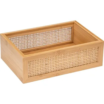 Organizér na kosmetiku Bambusový koupelnový organizér Wenko Allegre, 22 x 7 cm ID_1438735