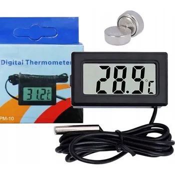 Domácí teploměr Teploměr ACS DTLCD1M černý