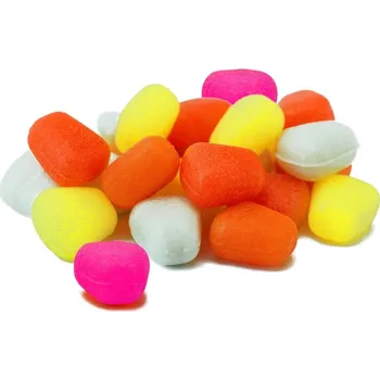 Umělá nástraha Nástraha - sladká kukuřice, plovoucí 12ks barva fluo červená, 9x10mm