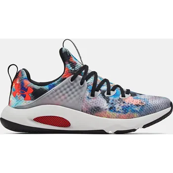 Pánská obuv UNDER ARMOUR Boty UA HOVR Rise 3 Print - šedé - 3025098-104 Velikosti: 43