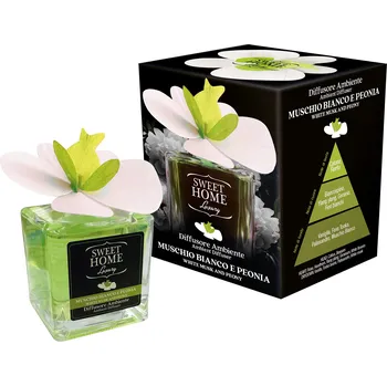Aroma difuzér Sweet Home Collection Aroma difuzér White Musk and Peony 150 ml + 2 měsíce na vrácení zboží