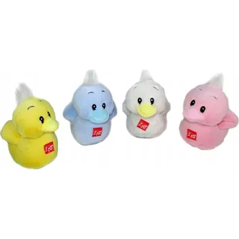 plyšák PLYŠOVÁ HRAČKA PLUSZOVÁ KACHNA 3 BARVY ZVUK 14CM