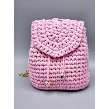 Dětský batoh Malý batoh pro slečny světle růžový - podšitý