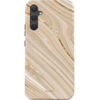 Pouzdro na mobilní telefon Kryt Samsung A34 AURIX pevný Golden Sands (obal neboli pouzdro na Samsung A34)