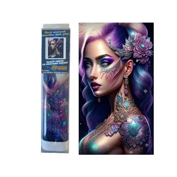 Diamantové malování Diamantové malování Magická dívka 30 x 40 cm