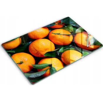 Obraz Skleněná ochranná deska na indukční varnou desku Ovoce pomeranče 80x52