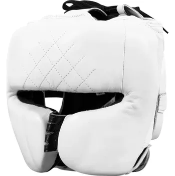 Chránič hlavy na box a bojový sport Boxerská helma TITLE Ko-Vert - bílá