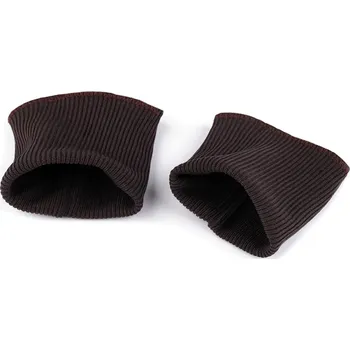 Elastické náplety na rukávy šíře 7 cm, barva 9 (003) hnědá tmavá