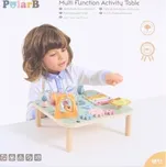 PolarB Dřevěný multifunkční hrací stůl