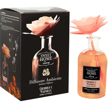 Aroma difuzér Sweet Home Collection Aroma difuzér Cocobolo and Magnolia 250 ml + 2 měsíce na vrácení zboží