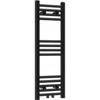 Radiátor Koupelnový radiátor vodní Gamma 250 W 300 x 900 mm černý