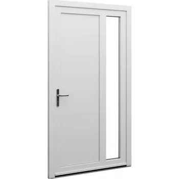 Vchodové dveře Aluplast 100 cm/200 cm Pravé bílá
