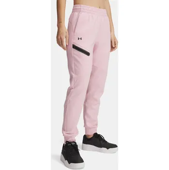 Dámské tepláky Under Armour Unstoppable Flc Jogger 1379846-647 Růžová LGS