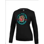 PitBull West Coast Dámská mikina Broken Heart - černá S